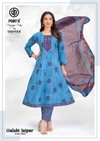 Gulabi Jaipur Vol 5 By Deeptex Cotton Printed Anarkali Kurtis Set Wholesale Online
